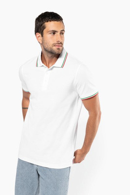 Kariban K250 - Kortærmet quiltet poloshirt