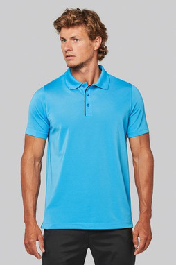ProAct PA485 - Atmungsaktives Piqué-Poloshirt mit Kontrastdetails