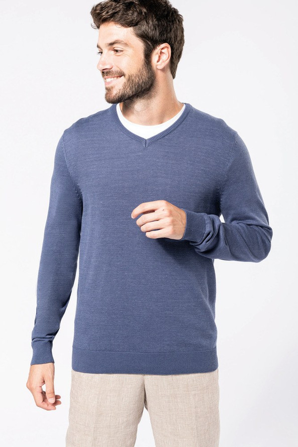 Kariban K965 - HEREN PULLOVER MET V-HALS