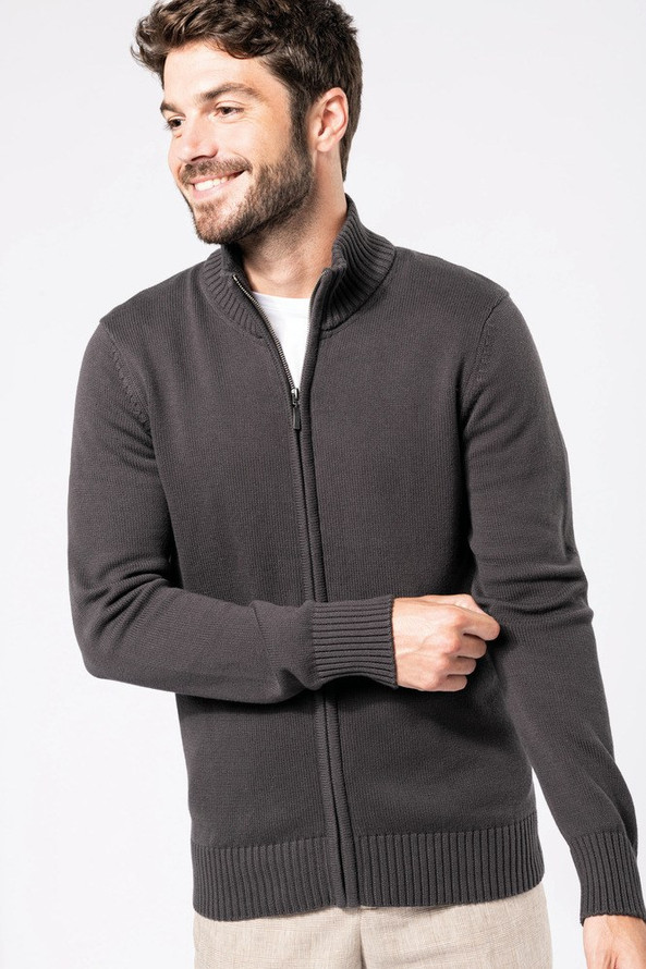 Kariban K971 - MEN'S FULL ZIP CARDIGAN