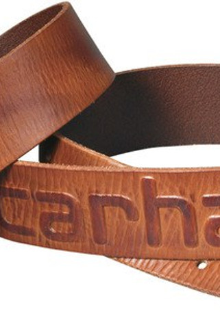 Carhartt CARA2217 - Carhartt Heritage Brown Leather Belt with Double Prong Buckle