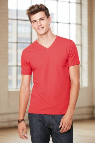 Bella+Canvas BE3005 - JERSEY V-NECK T-SHIRT