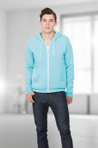 Bella+Canvas BE3739 - SWEAT-SHIRT CAPUCHE ZIPPÉ UNISEXE