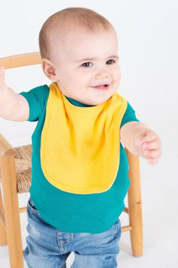 Larkwood LW082 - Bavoir Bébé 100% Coton