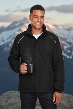 Core365 88224T - Mens Tall All Seasons Fleece-Lined Jacket