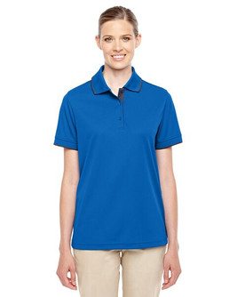 Core365 78222 - Ladies Motive Performance Pique Polo with Tipped Collar