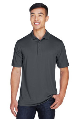 Harriton M345 - Mens Advantage IL Snap Placket Performance Polo