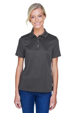 Harriton M345W - Ladies Advantage IL Snap Placket Performance Polo
