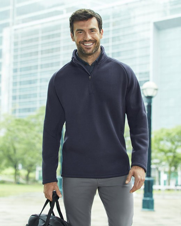 Devon & Jones DG792 - Men's Bristol Sweater Fleece Half-Zip