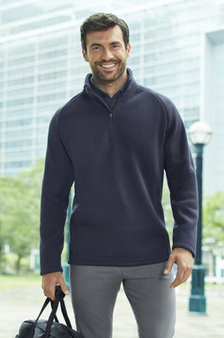 Devon & Jones DG792 - Mens Bristol Sweater Fleece Half-Zip