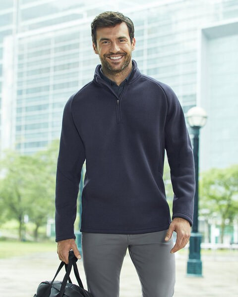 Devon & Jones DG792 - Men's Bristol Sweater Fleece Half-Zip