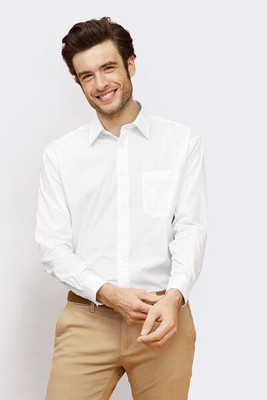 SOL'S 16040 - Baltimore Chemise Homme Popeline Manches Longues