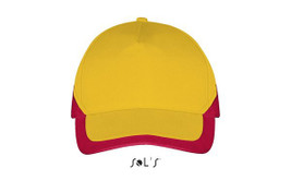 SOL'S 00595 - Booster Five Panel Contrasted Cap