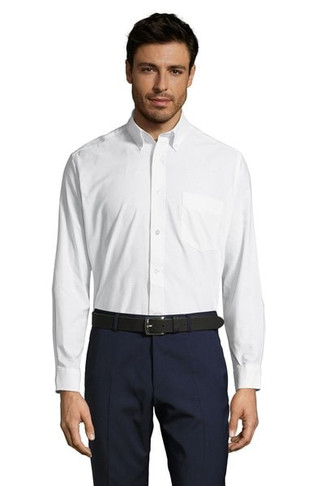SOLS 16000 - Boston Long Sleeve Oxford Mens Shirt