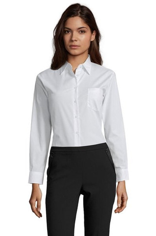 SOLS 16060 - Damen Popeline Bluse Langarm Executive