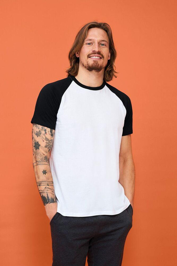 SOL'S 11190 - Funky Men's Two Colour Raglan Sleeve T Shirt
