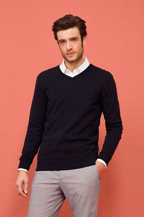 SOL'S 90000 - Galaxy Men V Neck Sweater