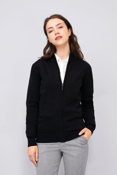 SOL'S 00550 - Gordon Women Zipped Knitted Cardigan