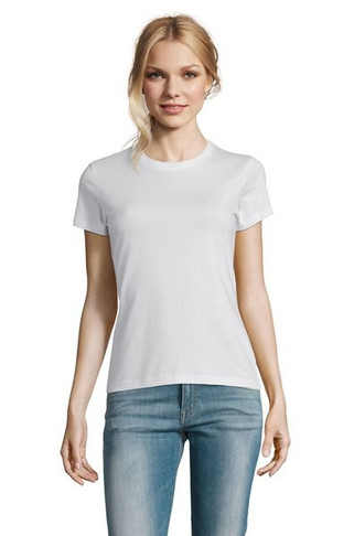 SOLS 11502 - Womens Round Collar T-Shirt Imperial