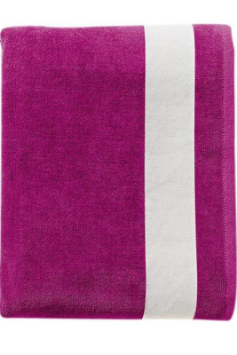 SOL'S 89006 - Luxury Two-Tone Velour Beach Towel