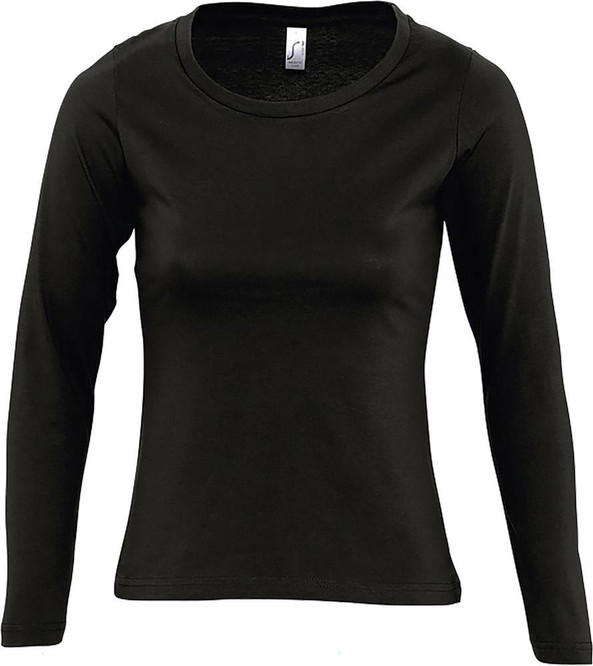 SOL'S 11425 - MAJESTIC T Shirt Donna Girocollo Manica Lunga