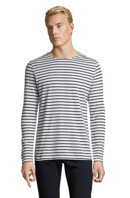 SOL'S 01402 - Langærmet T-shirt til mænd Marine