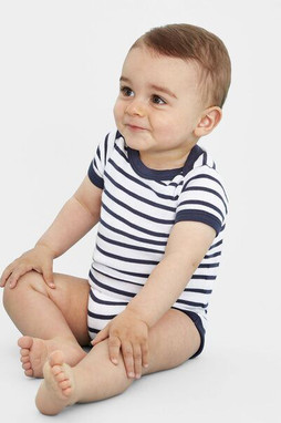 SOLS 01401 - MILES BABY Baby Striped Bodysuit