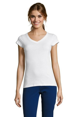 SOLS 11388 - Damen V-Neck T-Shirt Moon