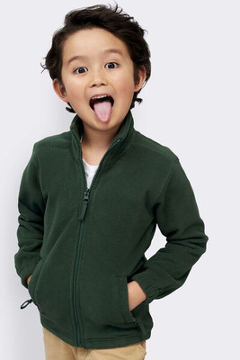 SOL'S 00589 - NORTH KIDS Kinder Fleece Jas Met Ritssluiting