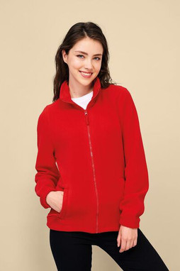 SOLS 54500 - NORTH VROUW Dames Fleecejack Met Rits