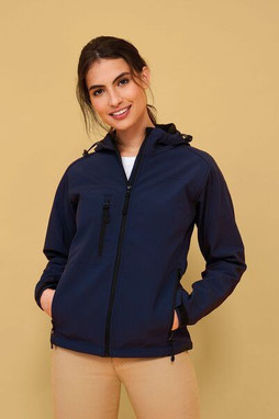 SOLS 46802 - REPLAY VROUW Dames Softshell Met Kap