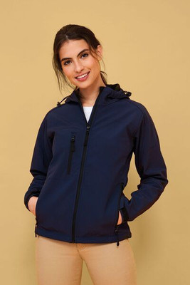 SOL'S 46802 - REPLAY VROUW Dames Softshell Met Kap