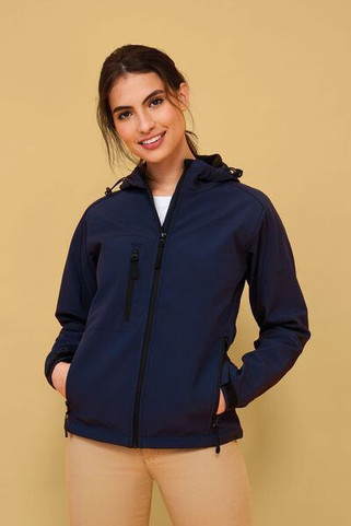 SOLS 46802 - REPLAY WOMEN Hooded Softshell