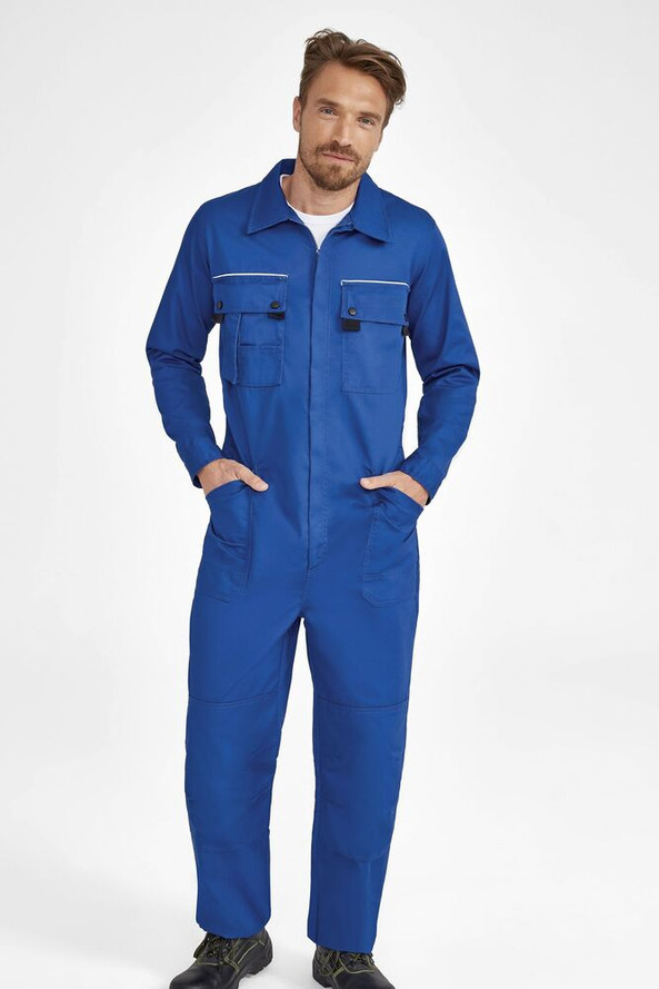 SOL'S 80902 - SOLSTICE PRO Werk Overall Met Enkele Rits
