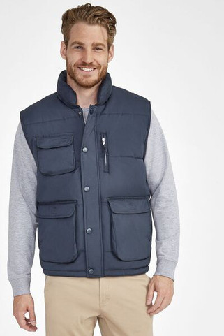SOLS 59000 - Komfortabler Allwetter-Bodywarmer mit Taschen