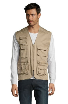 SOL'S 43630 - WILD Gilet Reporter Multipoches