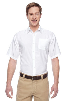 Harriton M610S - Men's Paradise Short-Sleeve Performance Shirt