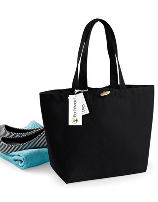 Westford mill W850 - Eco-Friendly Organic Cotton Marina Tote Bag