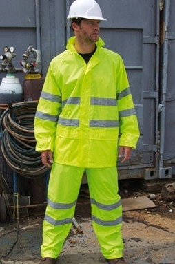 Result R216X - High Viz Waterproof Suit