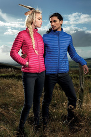 2786 TS018 - Mens tribe fineline padded jacket