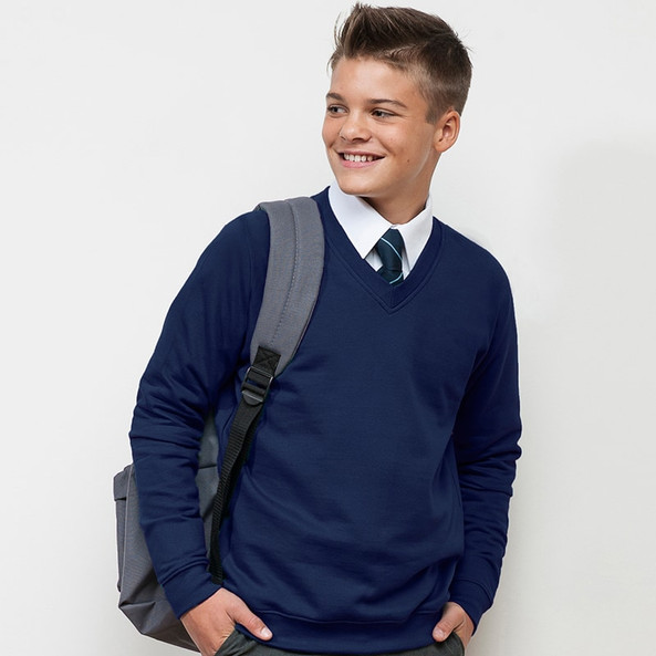 AWDis Academy AC003 - V Neck Sweatshirt