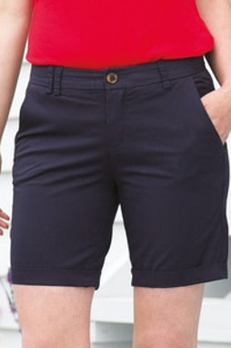 Front Row FR606 - Ladies Stretch Chino Shorts