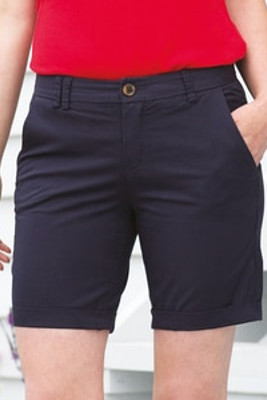 Front Row FR606 - Ladies Stretch Chino Shorts