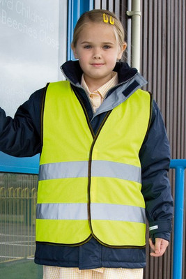 Result Core R200J - High Visibility Kids Safety Vest with Reflective Strips