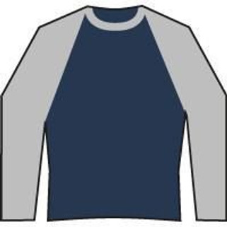 SF Men SF271 - Long sleeve baseball t-shirt