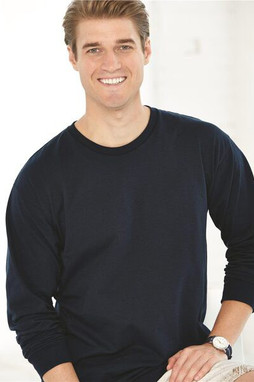 Bayside 5060 - USA-Made 100% Cotton Long Sleeve T-Shirt