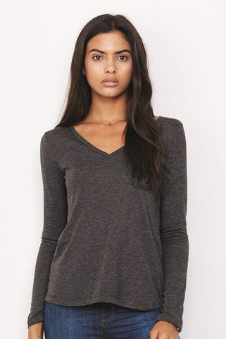 Bella+Canvas 8855 - Womens Flowy Long Sleeve Tee