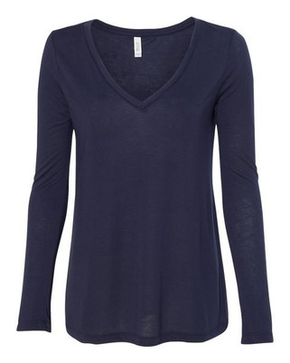 Bella+Canvas 8855 - Womens Flowy Long Sleeve Tee
