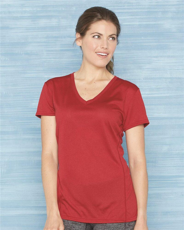 Gildan 47V00L - Tech Women's Performance V-Neck T-Shirt