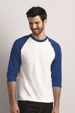 Gildan 5700 - Heavy Cotton Three-Quarter Raglan Sleeve T-Shirt